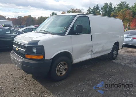 2010 Chevrolet Express 2500 Work Van из США, поврежденный, VIN 1GCZGFBA4A1158803